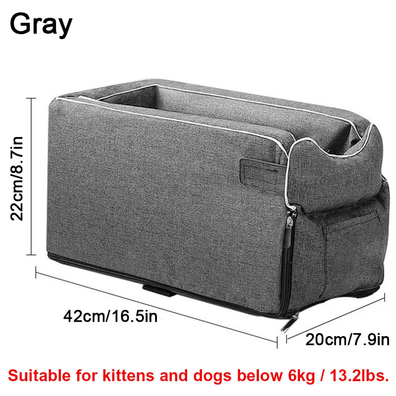 Portable Dog Cat Car Seat